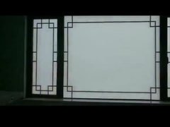 Switchable glass smart self adhesive PDLC glass film privacy glass for projector