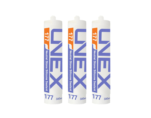 Silikondichtungsmittel besten Preises UNEX 177 neutrales konkretes, klebender Kleber des Silikongels für Marmor
