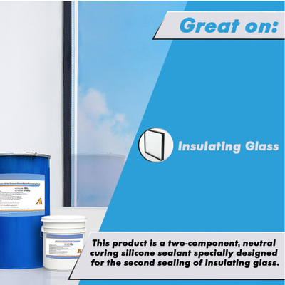 165 isolierendes Glas struktureller Silikon-Dichtungsmittel-Zwischenwand-gemeinsamer Führer-Two Component Fors